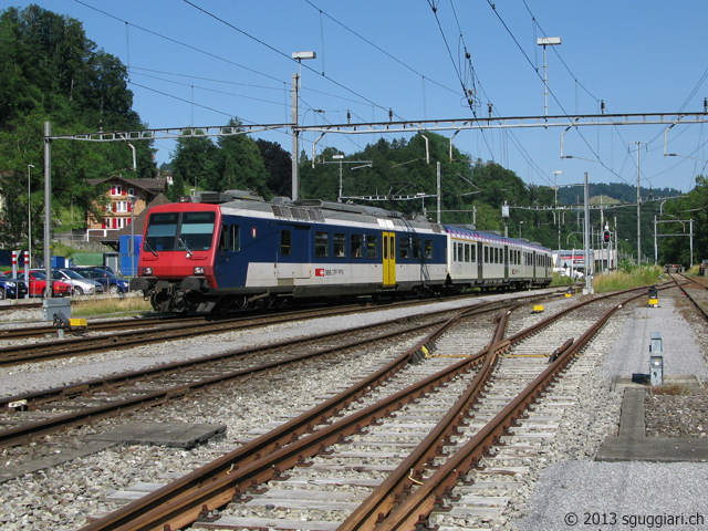 SBB RBDe 560 con carrozze ex MThB/ Thurbo